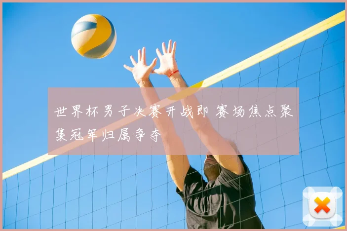 世界杯男子决赛开战即 赛场焦点聚集冠军归属争夺